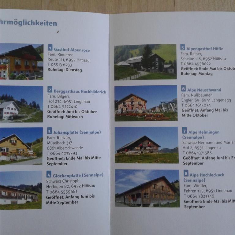 Appartamento Ferienhuette Kaelberweide Hittisau Esterno foto